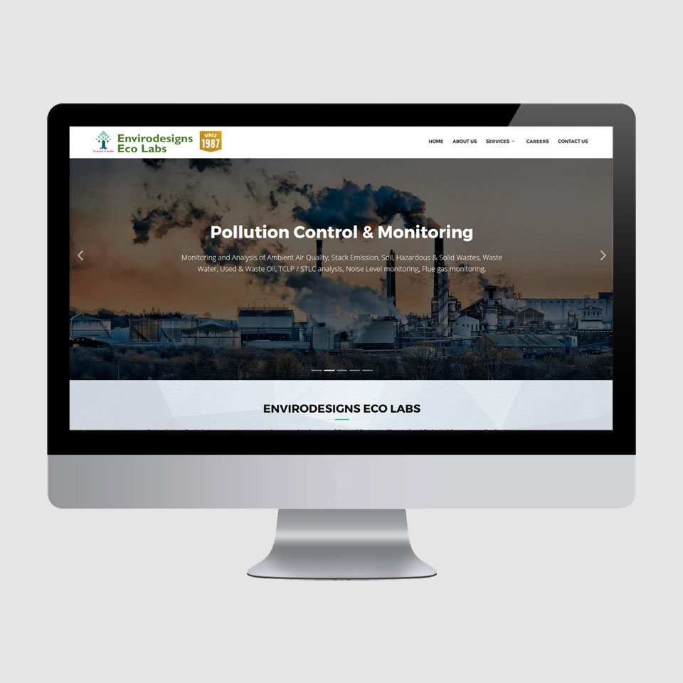 Envirodesigns Eco Labs Website