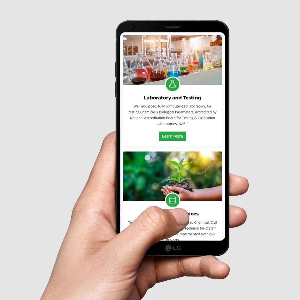 Envirodesigns Eco Labs Website